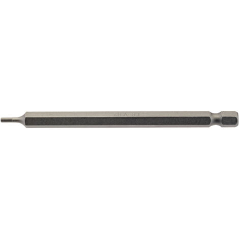 Draper 64370 2mm Hexagonal Insert Bit, 1/4" Drive, 100mm Long