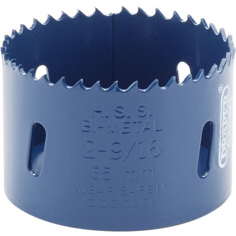 Draper 65mm High-Speed Steel Bi-Metal Holesaw Blade with Variable Pitch for Precise Cutting - Model 34765