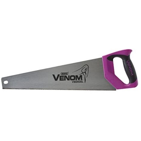 Draper 66125 Venom - Sega in laminato 14PPI, lunghezza lama 500 mm