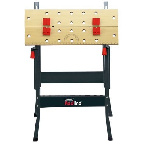 Draper 68027 Fold-Down Portable Workbench – Ideal for Garage, Workshop, or Shed Use