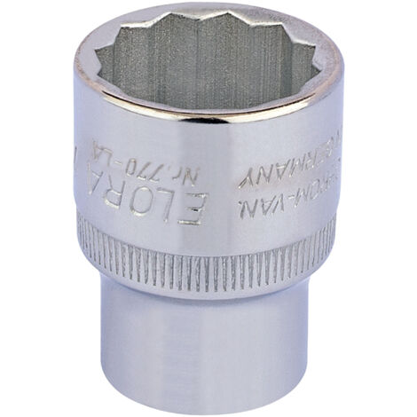 Draper 7/8 and 1/2 Inch Square Drive Elora Bi-Hexagon Socket (Model 24442)