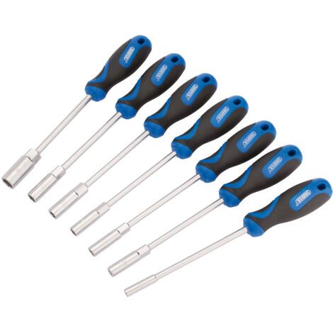 Draper 7-Piece Nut Spinner Set with Soft-Grip Handles (Model 63510)