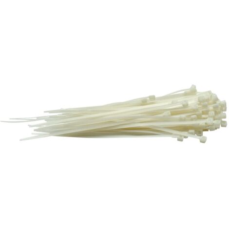 Draper 70392 - Fascette per cavi in nylon, 3,6 x 150 mm, colore: Bianco
