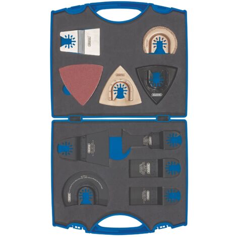 Draper 70485 20-Piece Multi-Tool Blade Set for Versatile Cutting and Grinding Tasks