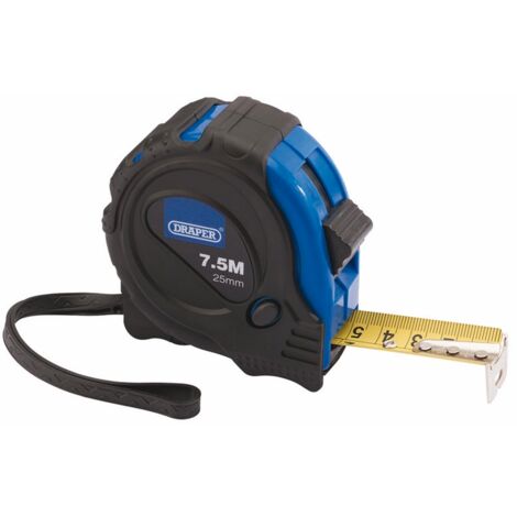 Draper 7.5M (25ft) Soft Grip Tape Measure with 25mm Width (Model 83494)