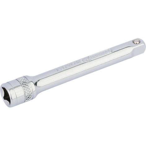 Draper 75mm (3-inch) 1/4" Drive Extension Bar – Polished Chrome, Model 16712