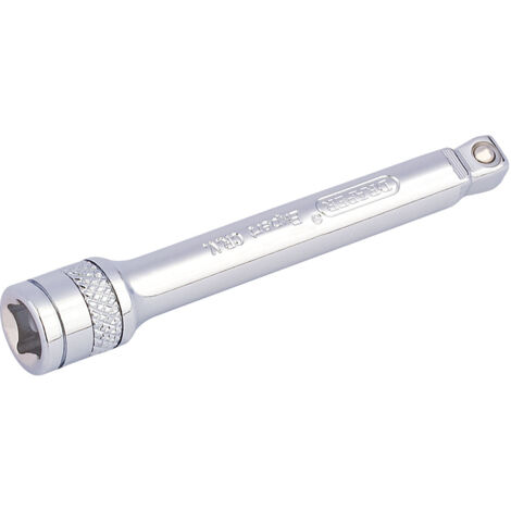 Draper 75mm (3-inch) 1/4" Square Drive Wobble Extension Bar in Polished Chrome (Model 16717)