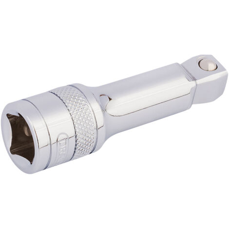 Draper 75mm Wobble Extension Bar for 1/2" Square Drive – Polished Chrome, 16755