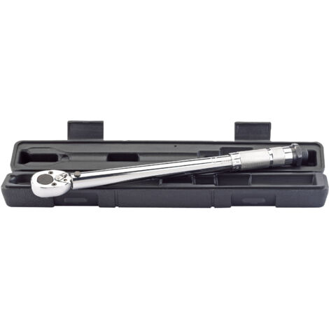 Draper 78641 Precision Torque Wrench, 20–110 Nm, 3/8 Inch Drive, 20.3 cm, Adjustable Dial for Accurate Torque Measurement