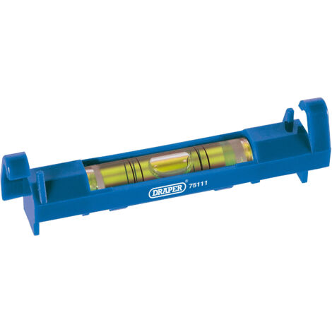 Draper 78mm A.B.S. Line Level (Model 75111) – Precision Bubble Level for Accurate Horizontal and Vertical Alignment