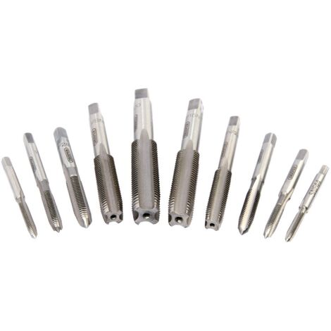 Draper 79199 - Set per maschio a mano UNF, 10 pezzi