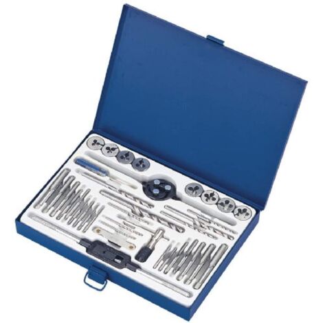 Draper 79203 - Set maschio e filiera, 37 pezzi