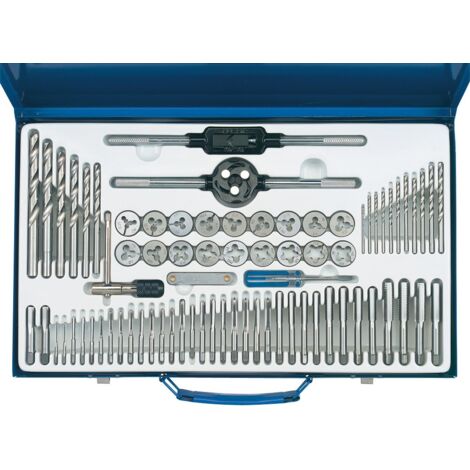 Draper 79205 - Set da 75 pezzi con bulloni e maschi filettatori di vario tipo