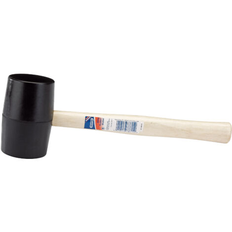 Draper 800g (32oz) Rubber Mallet with Hardwood Shaft – Heavy-Duty Hammer for Carpentry, Masonry, and DIY Projects