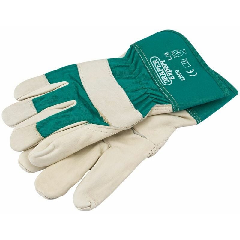 Image of Draper Expert - draper 82609 - Premium Leather Gardening Gloves, Large