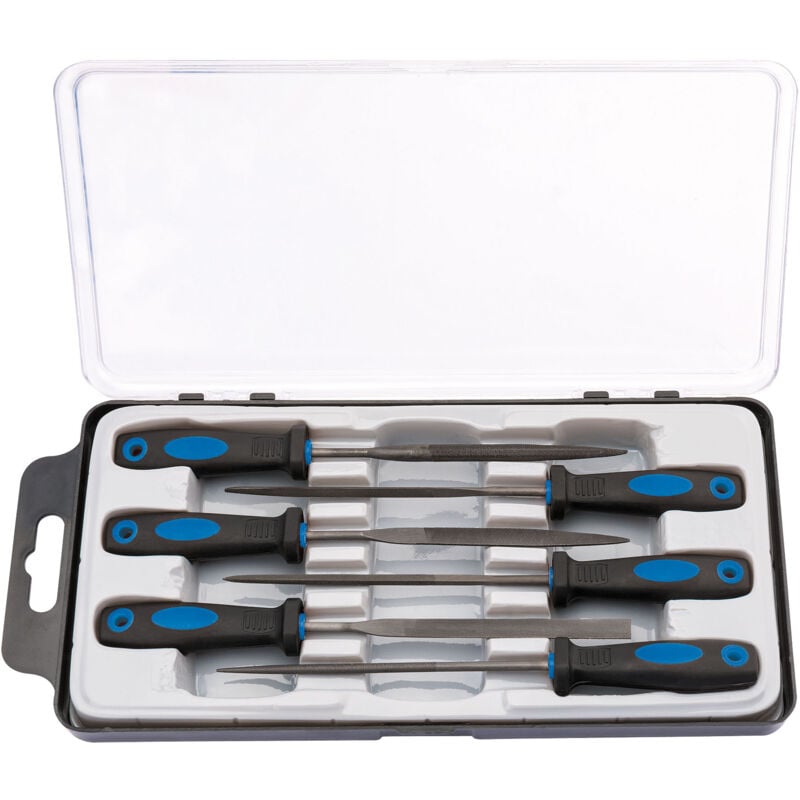 Draper - 150mm Soft Grip Needle File Set (6 Piece) (83480)
