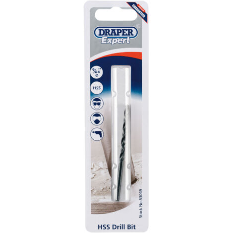 Draper 9/64 Inch High-Speed Steel (HSS) Twist Drill Bit – Imperial Size for Precision Drilling