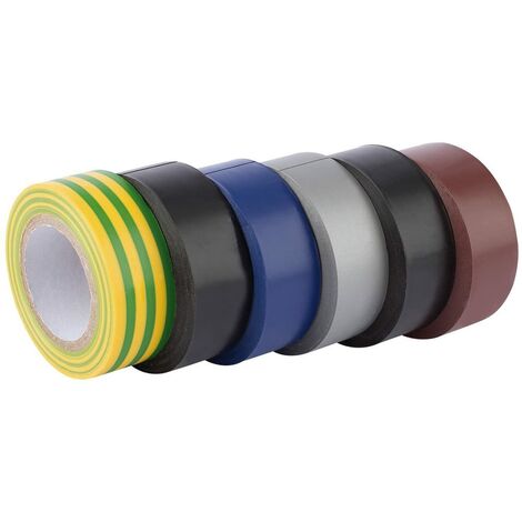 Draper 90086-6 nastri isolanti colorati (10 m x 19 mm)