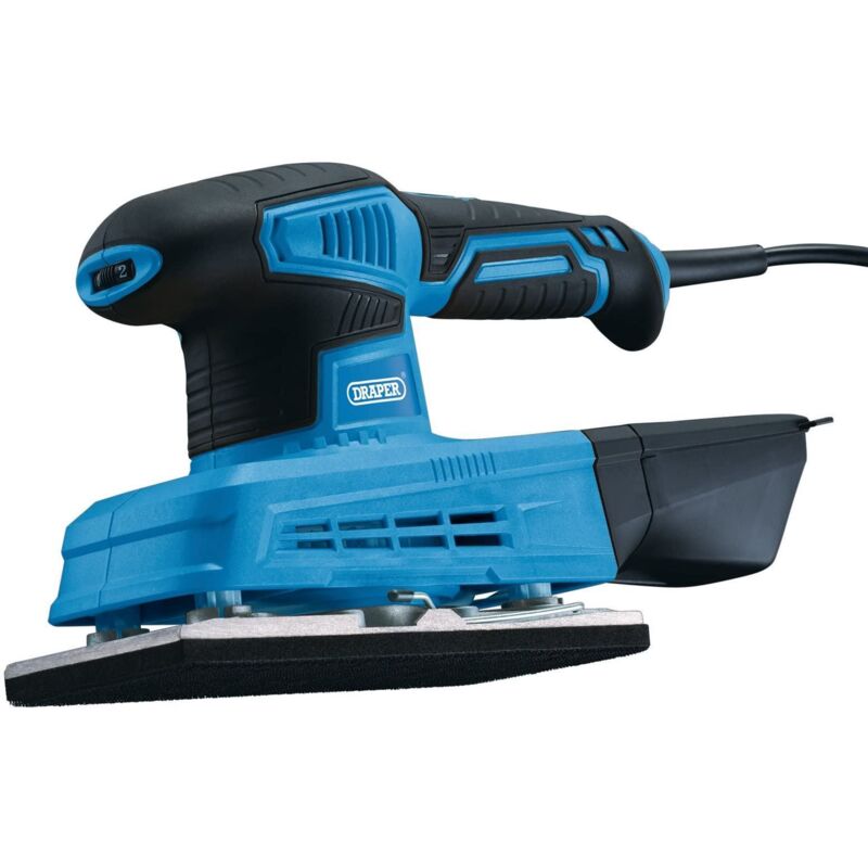 Draper Palm Sander 1/3 240w Detail Palm Corner Mouse Hand Sanding 230v 92613