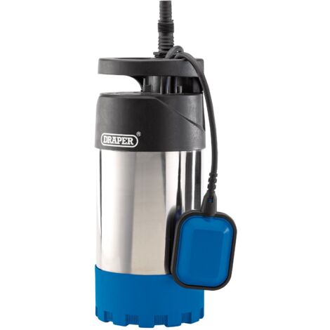 Draper 98921 1000W Deep Water Submersible Well Pump with Float Switch – 91 L/min Capacity