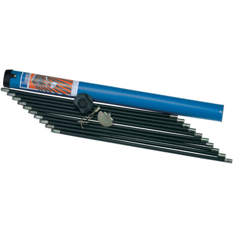 Draper 9M Polypropylene Drain Rod Set in Case (13 Piece) (53856)