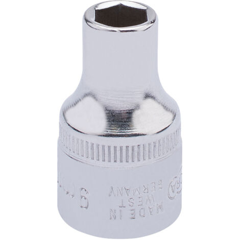 Draper 9mm Hexagon Socket for 1/2" Drive – 15298, Metric Square Drive Hexagon Sockets, 1/2 Inch Size