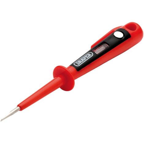 Draper ABS Mains Tester with 150mm Probe (Model 10204)