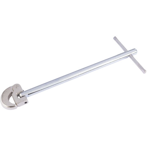 Draper Adjustable Basin Wrench with 32mm Jaw Capacity – Model 68733 for Plumbing and Fixture Installation