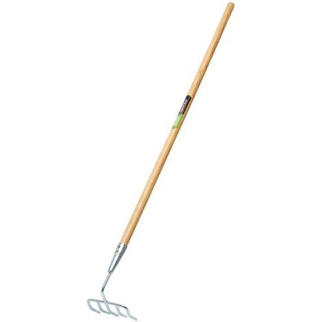 Draper AGRI Galvanized Long-Handled Steel Narrow Rake (Model 09985)