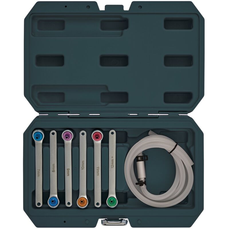 Draper - brake & clutch bleeding kit 12395 12395 Brake Bleeder Wrench Set (7 Piece)