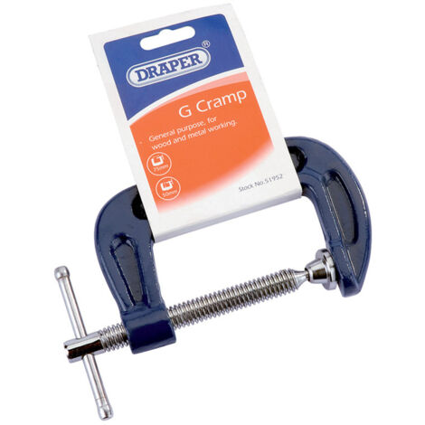 Draper C Clamp (75 x 50mm) (51952)