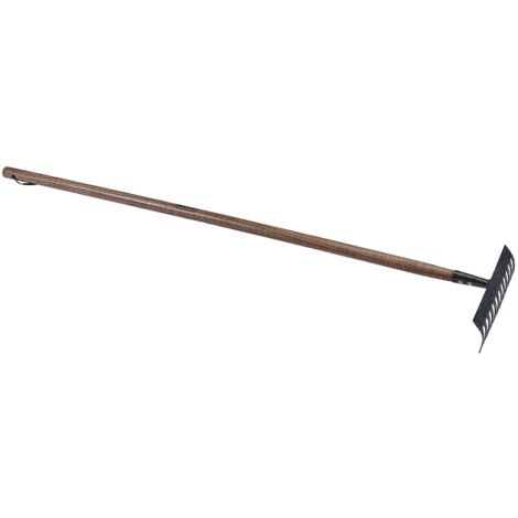 Draper Carbon Steel Garden Rake with Ash Handle (Model 14306)