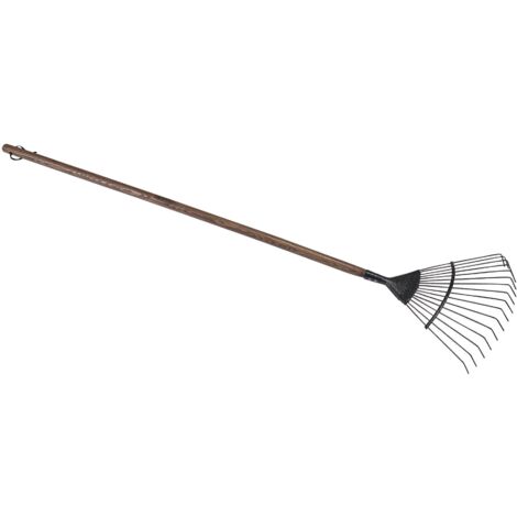 Draper Carbon Steel Lawn Rake with Ash Handle (Model 14311)