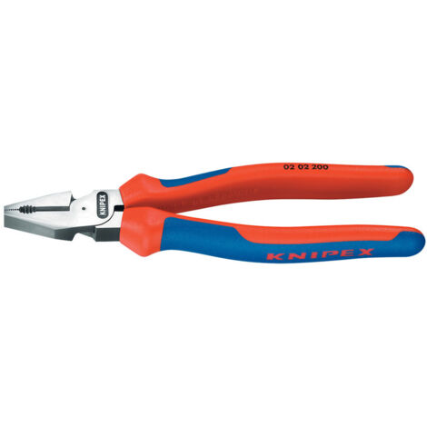 Draper COMBI-PLIER HI-LEVER 200mm High-Leverage Combination Pliers with Ergonomic Handles