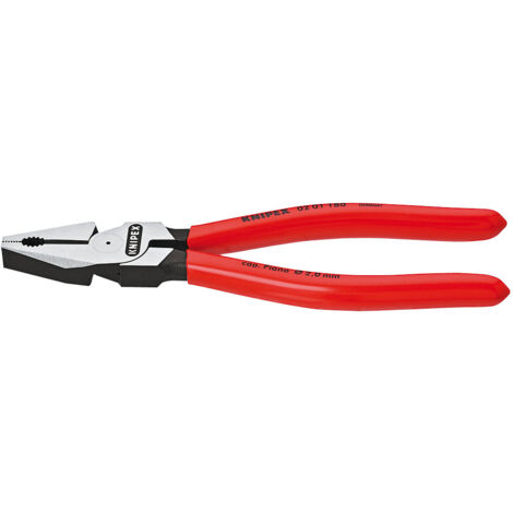 Draper COMBI-PLIER HI-LEVERAGE 180mm High-Leverage Combination Pliers with Ergonomic Handles