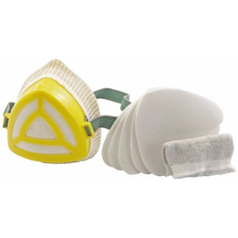 Draper Comfort Dust Mask with 5 Replaceable Filters – Respiratory Protection Set