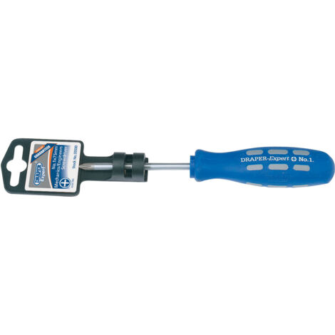 Draper Cross Slot Mechanics Screwdriver (No 1 x 75mm) (55500)
