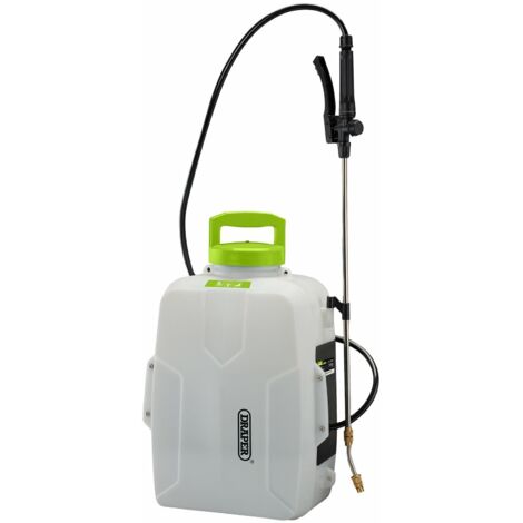 Draper D20 20V 12L Backpack Sprayer (Bare Tool) for Lawn and Garden Applications