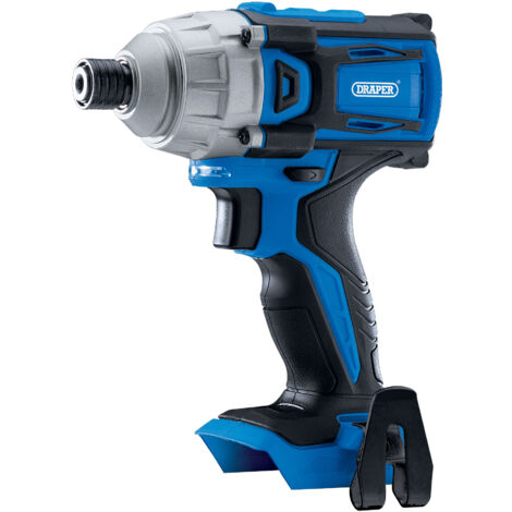 Draper D20 20V Brushless Impact Driver (Bare Tool) – 1/4 Inch Hex, 180Nm Torque