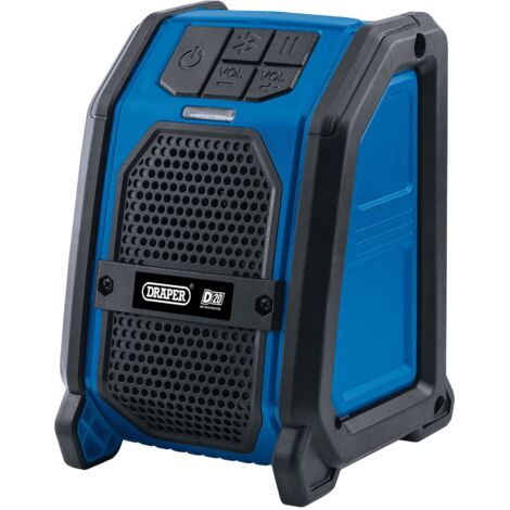 Draper D20 20V Wireless Portable Bluetooth Speaker (Bare) Model 98436