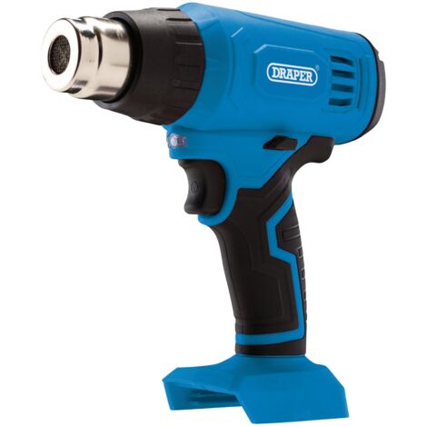Draper D20 CL HEAT GUN 20V (Bare Tool) – Compact, Cordless Heat Gun for Professional and DIY Use