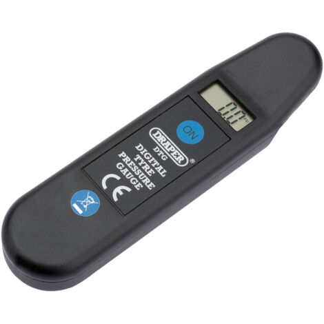 Draper Digital Tyre Pressure Gauge 01071 – Accurate Digital Tire Pressure Reader for Vehicles