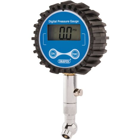 Draper Digital Tyre Pressure Gauge (Model 91348) – Compact, Accurate, and Easy-to-Read Digital Tire Pressure Tester