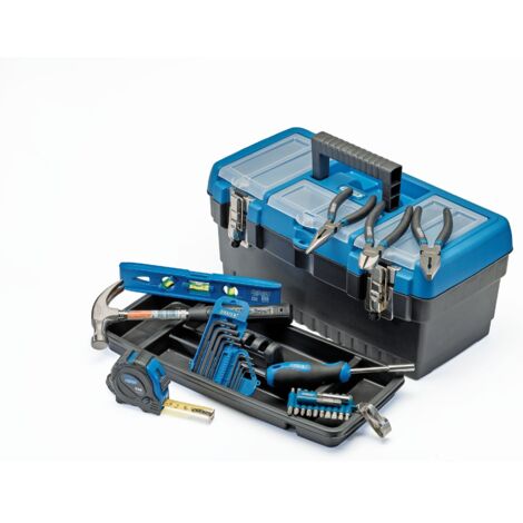 Draper DIY Essential Tools Kit (24892) – Complete Set of Essential Hand Tools for Home Improvement and Repairs