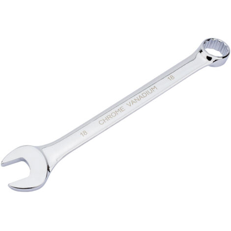 Draper Draper HI-TORQ&174 18mm Short Pattern Metric Combination Spanner (35209)