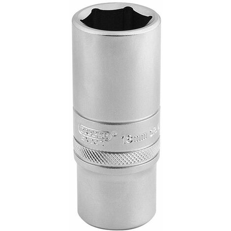 Draper dt-mm/MS 3/20,3 cm Square Drive 6 Point Metric Deep socket (19 MM), blu