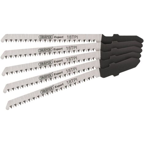 Draper DT101AO 83mm Jigsaw Blade Set (5 Pieces) - Model 81721