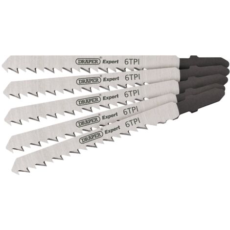 Draper DT101D 100mm Jigsaw Blade Set (5 Pieces) – Model Number 81719