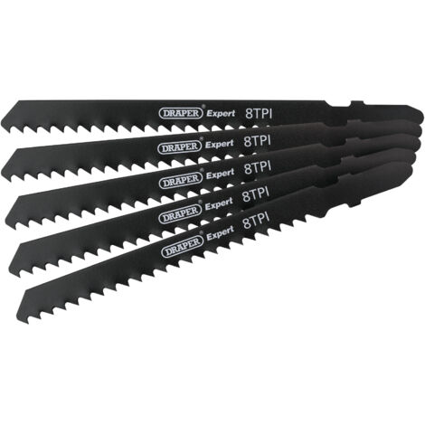Draper DT111C 100mm Jigsaw Blade Set (5 Pieces) - Model 81724