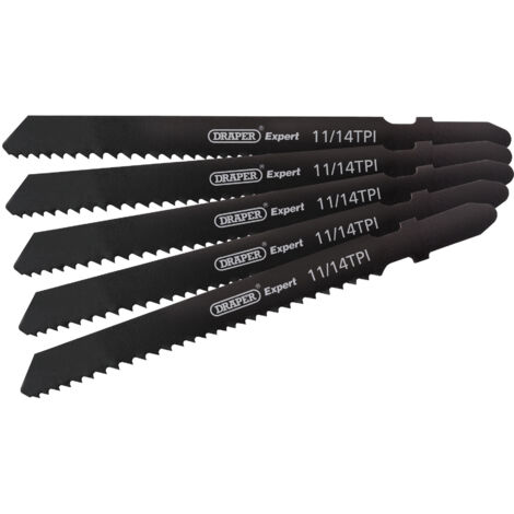 Draper DT118B 92mm Jigsaw Blade Set – 5 Pieces for Versatile Cutting Applications